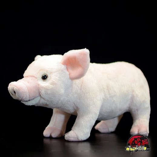 comprar pelúcia de animal exótico porco 35cm